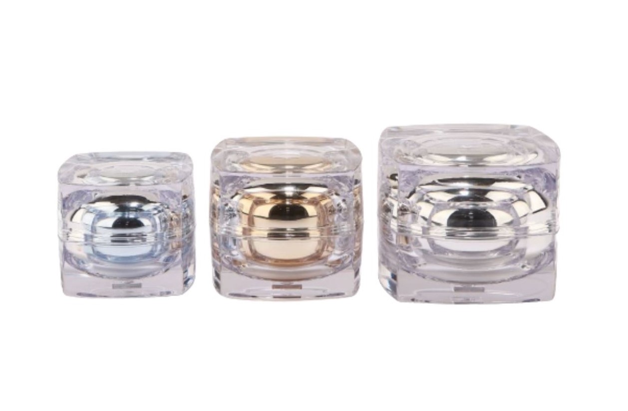 LineaGlam: Peridot 30ml 50ml 120ml - Double-Wall Jars - SKIN CARE